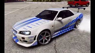 2Fast2Furious Brian O'connor's Nissan Skyline GTR R34 Build ( NFS Payback )