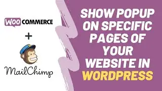 Show Popup on Specific Pages of Your Website in WordPress