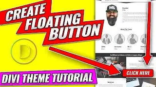 Create a Floating Button with Divi Theme Tutorial