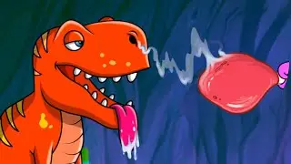 The Dinosaurs + Baby Shark Song For Kids | FunForKidsTV - Nursery Rhymes & Baby Songs