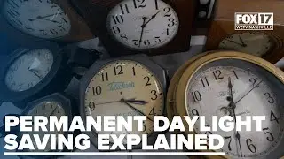 FOX 17 News' Katy Morgan explains what a permanent daylight saving time would mean for Tennessee