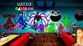 ШКАФ ЖОРА и ГРАФ ДРАКУЛА 😨 САДИК БАНБАНА - GARTEN of BANBAN 4 Валеришка