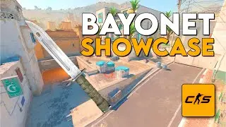 Bayonet Knife | Counter-Strike 2 | Showcase + Animation on Source 2 Engine