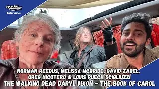 The Walking Dead Daryl Dixon - The Book of Carol Conference - Norman Reedus, Melissa McBride & More