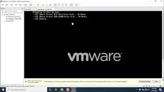 Windows 10 Booting Problem in VMWare Workstation  EFI Network issue