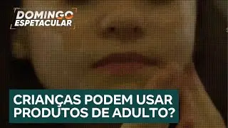 Vídeos de crianças se maquiando e fazendo 'skincare' viralizam nas redes; saiba se há risco à saúde