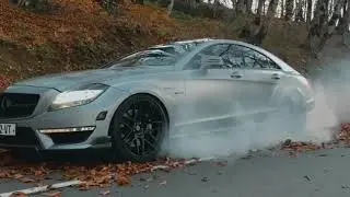 CLS 63 AMG Burnout