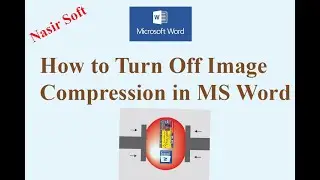 Turn off image compression in Ms Word | #Ms.Word | Dont Compress Image