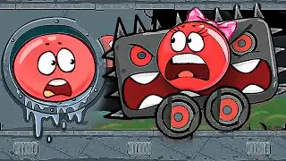 РОЗОВАЯ ДЕВОЧКА ШАРИК напала на КРАСНЫЙ ШАРИК !