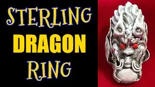 Antique Sterling Silver Dragon Ring Discovered By Treasure Hunter • Metal Detecting