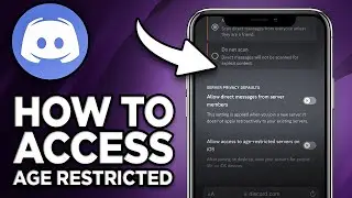 How To Access Age Restricted Discord On iOS
