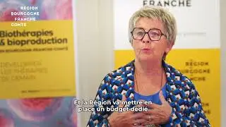 Assises des biothérapies en Bourgogne-Franche-Comté - Interview de Marie-Guite DUFAY