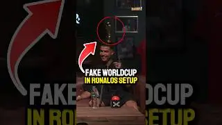 Argentina and Messi fans mocked Ronaldo for putting the world cup in his set up!😡💔