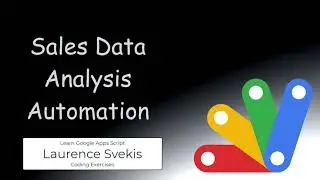 Automate Your Sales Data Analysis with Google Apps Script | Step-by-Step Tutorial