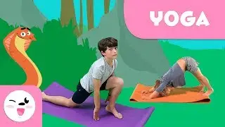 Sun Salutations & Yoga with Animals - Yoga for Kids