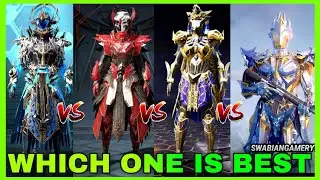 AVALANCHE VS PHARAOH VS POSEIDON VS BLOOD REVEN | PUBGM ALL X-SUIT TRAILER FIRST LOOK