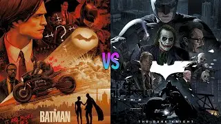 The Dark Knight vs The Batman: Which One is Better? #batman #dccomics #thedarkknight #batman2022