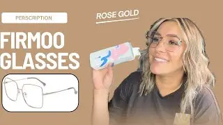 FIRMOO prescription glasses in Rose Gold