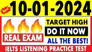 IELTS Listening Practice Test 2024 with Answers | 10.01.2024