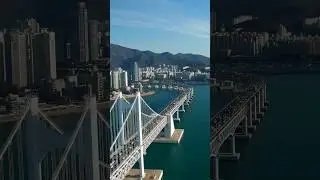 Beautiful bridge in Busan!! Full 4K Video in Link 