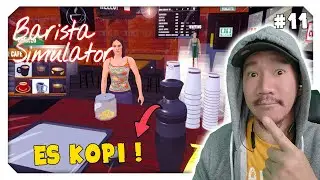 BUAT ES KOPI , DEKOR LANTAI 2 !  -  Barista Simulator Indonesia #11