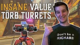 Get INSANE Value from Torbjorn Turrets - GM Torb