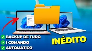 INÉDITO NO YOUTUBE! o SEGREDO do BACKUP do Windows NO MODO AVANÇADO foi REVELADO para TODOS FAZER!