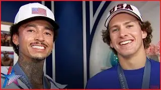 Team USA Skateboarders Jagger Eaton & Nyjah Huston Plan TATTOOS To Celebrate Medals