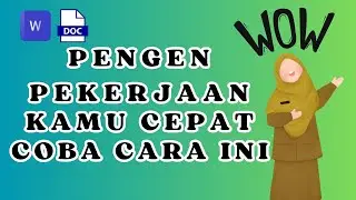✅Dua cara membuat text otomatis di Ms . Word - Cocok untuk kerjaan di kantor.
