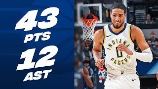 Tyrese Haliburton Drops 43 Point DOUBLE-DOUBLE! 👀 | November 4, 2023