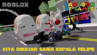 Kita Dikejar Sama Kepala Felipe 💀👽 (with @luissdyndra & @Inquisitor9431) [Roblox Indonesia]