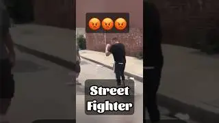 Self defence on the street. Boxer vs. Street Fighter. #selfdefence #fight #boxing #streetfighter