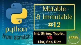 Python Course #12 Mutable And Immutable Objects - الدارجة المغربية