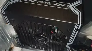 Блок питания Msi Mag A650 BN, гудит кулер. Неделя использования.