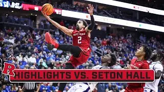 Rutgers at Seton Hall | Highlights | Big Ten Mens Basketball | Dec. 9, 2023