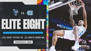 North Carolina vs. Saint Peters - Elite Eight NCAA tournament extended highlights