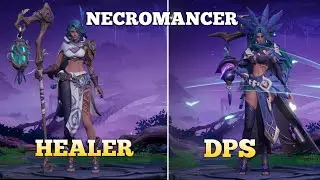 Tarisland Gameplay | Necromancer Skills - DPS /Healer