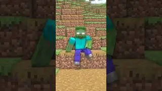 Sigma Zombie's 🗿 | Cute Depressed #herobrine #sigma #minecraft #animation #shorts