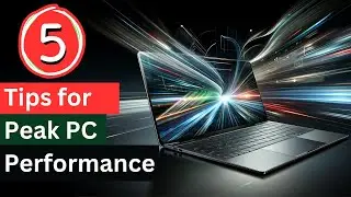 Top 5 Regular Maintenance Tips for Smooth PC Performance