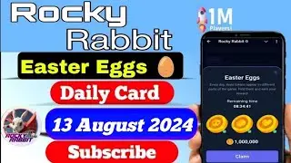 Rocky Rabbit Easter Eggs | 13 August  Easter Eggs Card | Easter Eggs Combo Rocky Rabbit