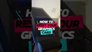 Do this to reset your graphics card if your display does not come on. #windows #pc #pctips
