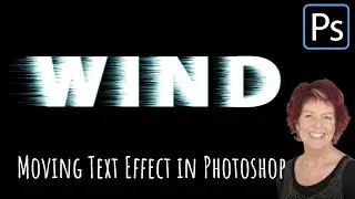 Photoshop - Moving / Speed text effect - A Fully Editable Text Effect