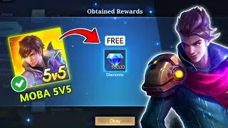 10,000 DIAMOMD! HOW TO GET 10,000 DIAMONDS FOR FREE?? | MOBA LEGENDS RAFFLE EVENT | MOBA 5v5