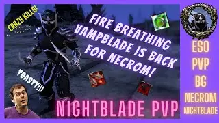 ⚔️Killer Vampblade Back For More⚔️ Nightblade PVP ESO