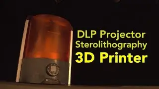 DLP Projector Stereolithography 3D Printer