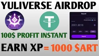 $ART (Yuliverse) Token Airdrop || 100$ ART Instant Claim || New Crypto Airdrop Today