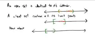 Open, closed, both and neither sets