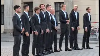 Laver Cup 2024 - Alcaraz, Medvedev, Tsitsipas... Team Europe on a photo shoot in Berlin