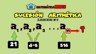 Sucesión aritmética | Ejercicios típicos de examen | Ejercicio 2. Resolución PASO a PASO