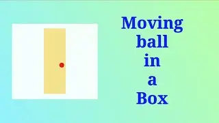 Creating an indefinitely moving ball in canvas